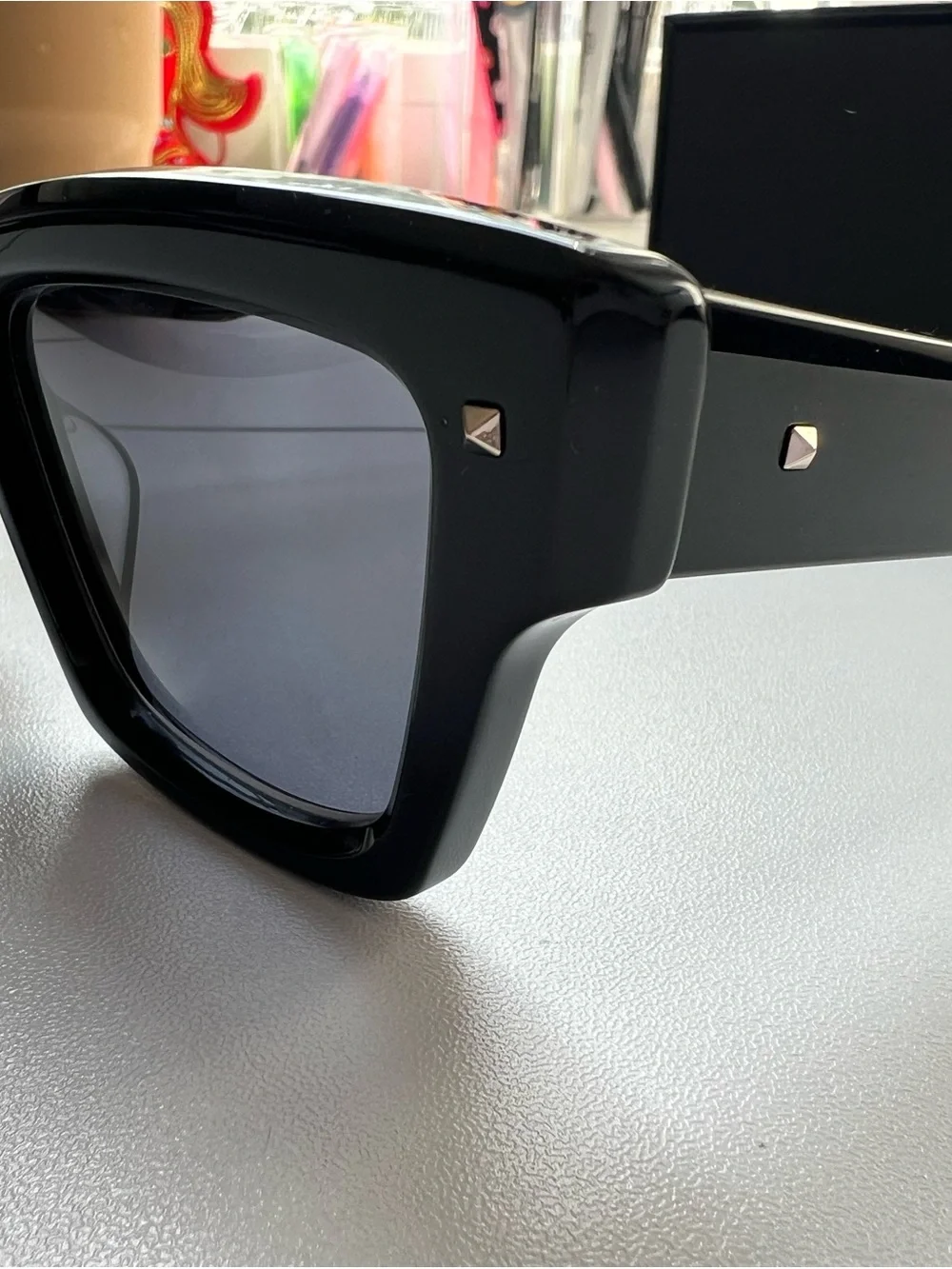 Valentino ROCKSTUD VLS-106A-53 Sunglasses $730 NIB New